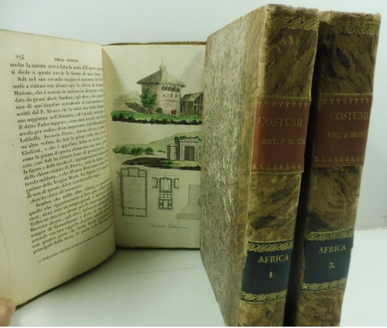 Il costume antico e moderno ovvero storia del governo, della milizia, della religione, delle arti, scienze ed usanze di tutti i popoli antichi e moderni provata coi monumenti dell'antichità e rappresentata con analoghi disegni. Terza edizione. Africa. Volume primo (-terzo)